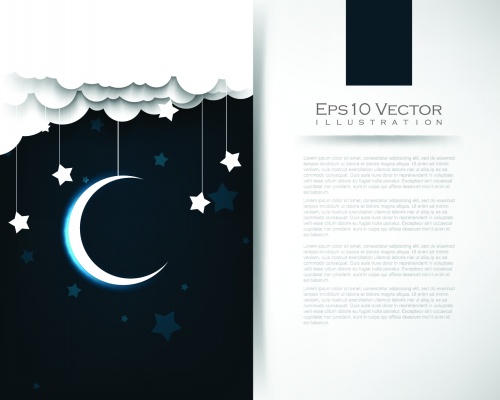 Night Backgrounds Vector