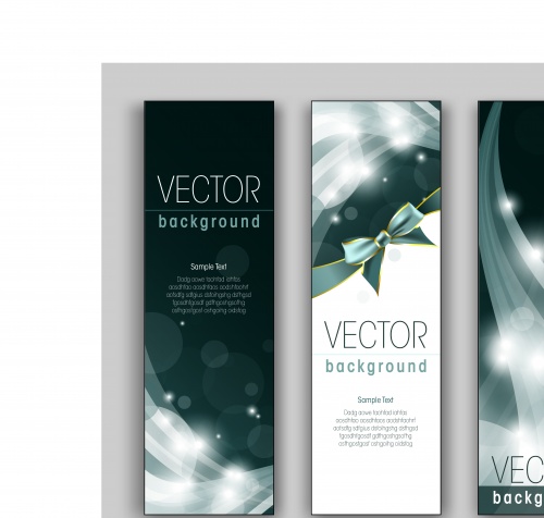   | Banners vector set