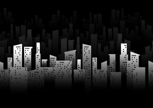 Modern City Backgrounds Vector