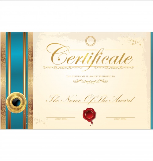 Certificate vector 17