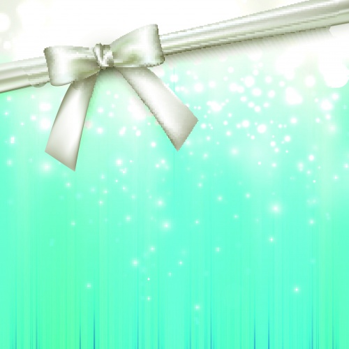        2 | Cards and banners with ribbon bow vector 2