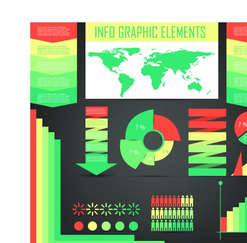     35 | Infographics and chart design elements vector set 35