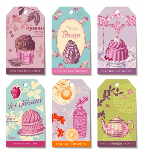         / Vintage spring and easter background with flowers in vector