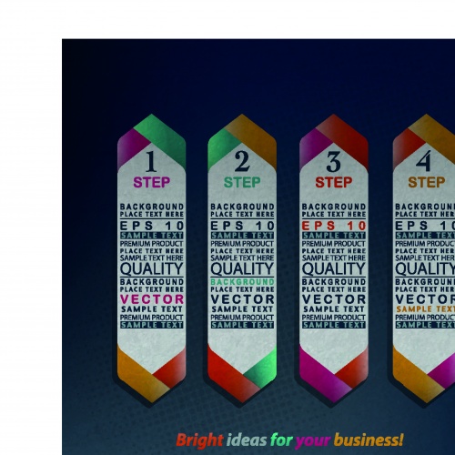      | Idea business template infographics vector 3