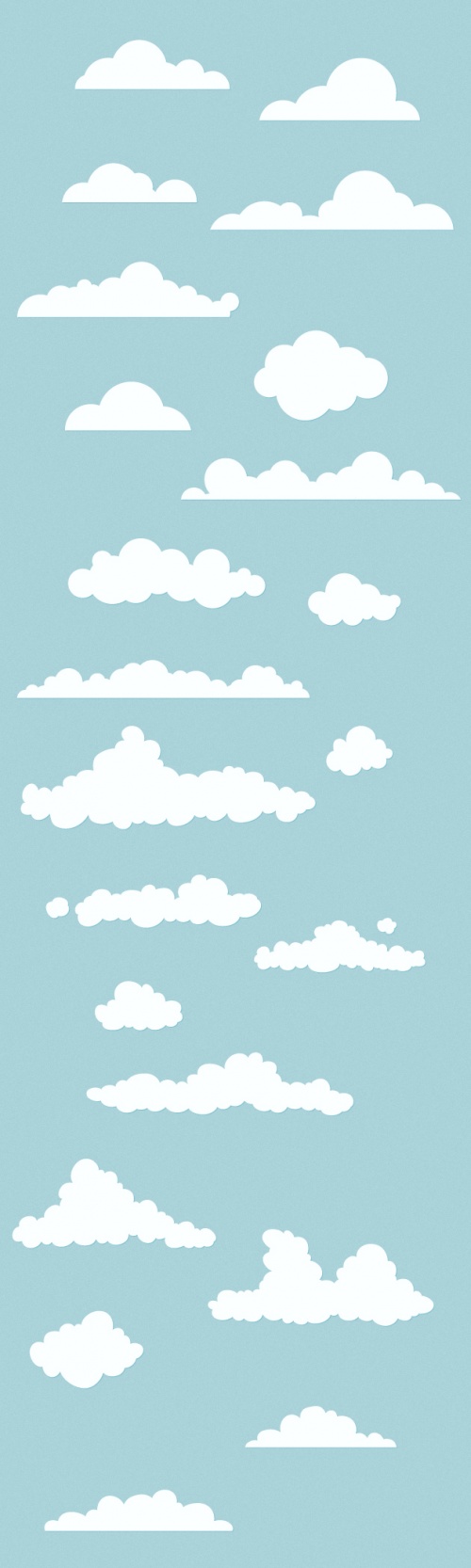 Designtnt - Vector Clouds Collection