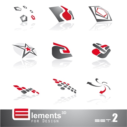     / Vector elements for design