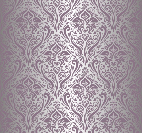      / Vintage lilac ornament background in vector