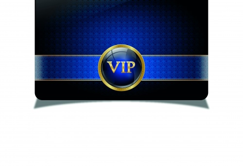   | VIP cards vector set 2