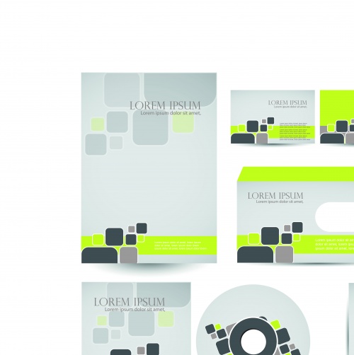    | Brochures and flyers cover vector