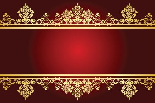 -  -   | Red and gold backgrounds - Stock Vectors