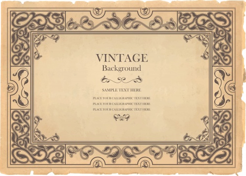 Vintage patterns & cards