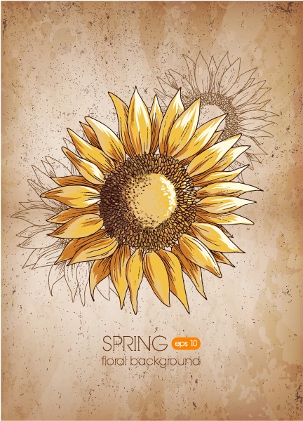 Spring Vector Backgrounds 6