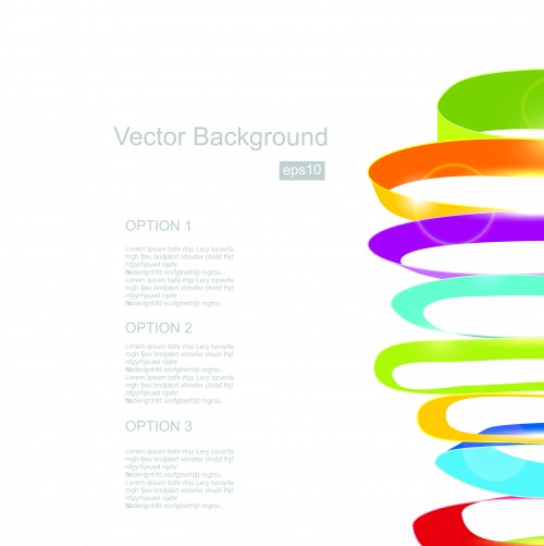 Abstract design templates vector
