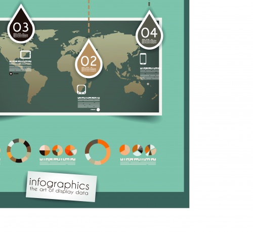     27 | Infographics and chart design elements vector set 27