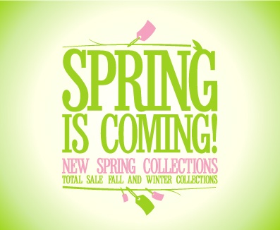        / Spring fashion banners for sale and new collections in vector