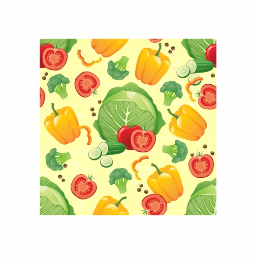 Fruit & vegetable patterns