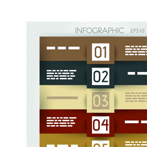    17 | Creative Infographics vector set 17