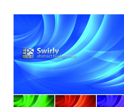     | Swirly abstract vector backgrounds