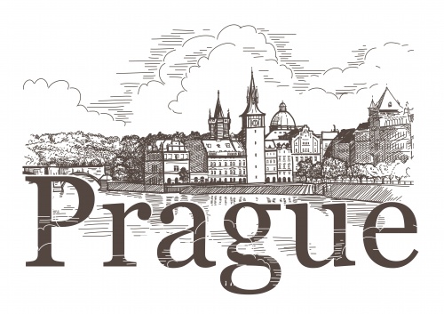      / Prague - vector stok photo