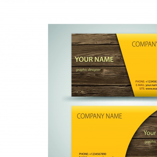      | Brochure flyer and business cards original stylish design vector