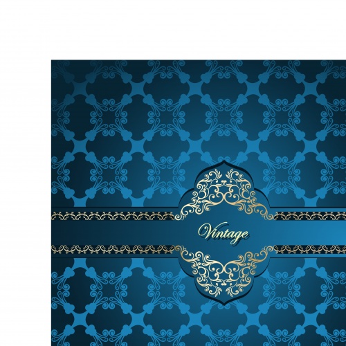      5 | Vintage seamless vector backgrounds with patterns set 5