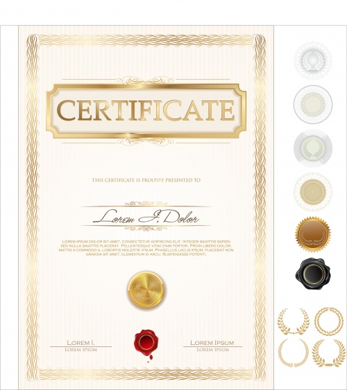 Certificate vector 2