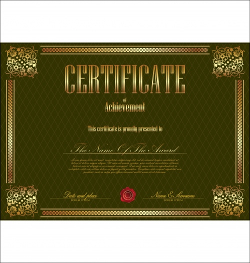Certificate vector 11