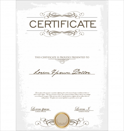 Certificate vector 10