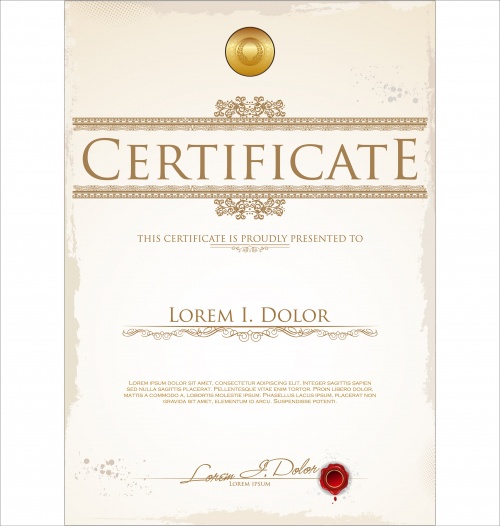 Certificate vector 4
