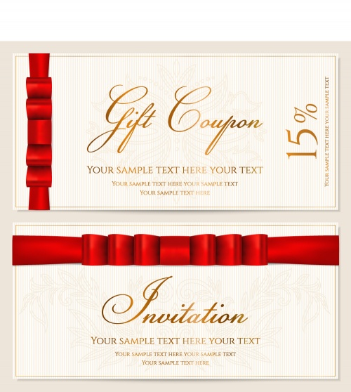 Gift coupons
