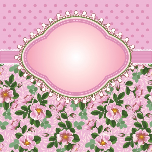 Flowers Cards Vector