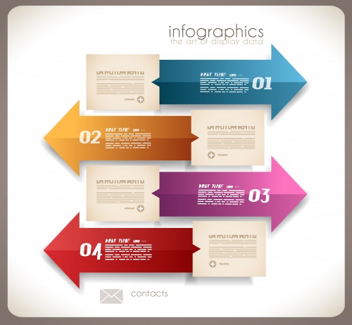 Infographics design elements in vector