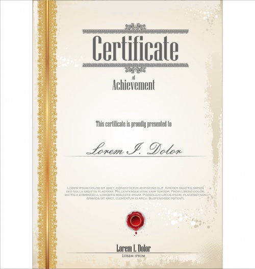 Certificate vector 7