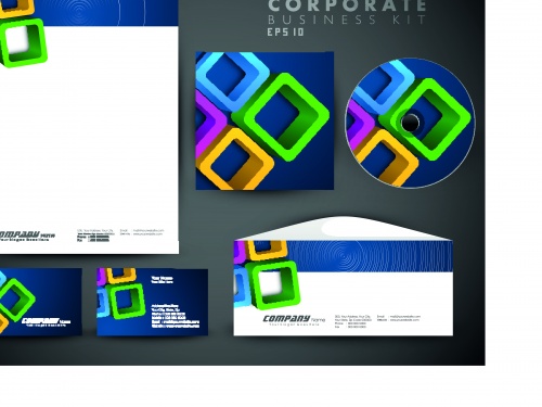    12 | Corporate business style vector set 12