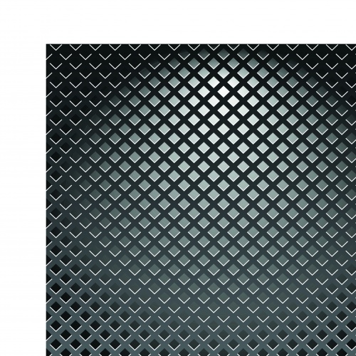    | Metal grille template vector background