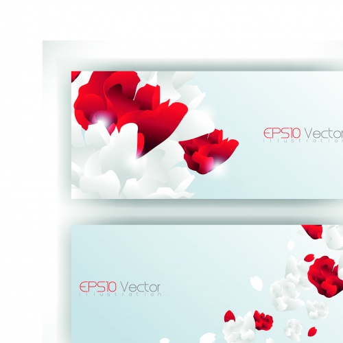     12 | Modern abstract banners vector set 12