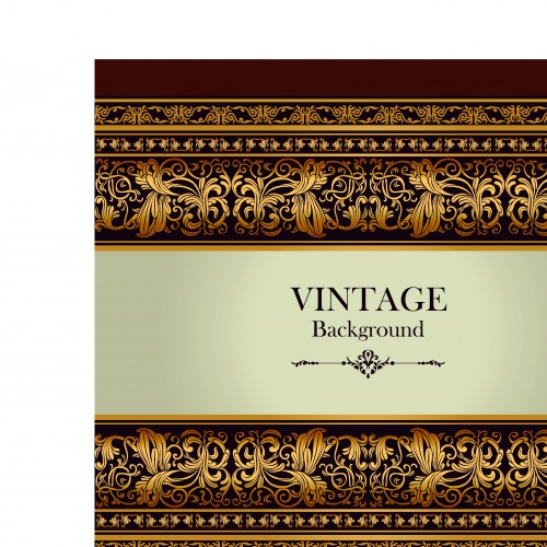 Elegant vintage vector backgrounds part 3