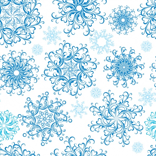    -   | Snowflakes patterns - Stock Vectors
