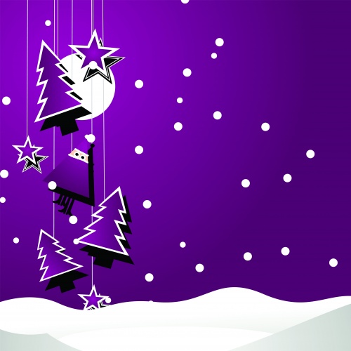   -   Stock: Lilac backgrounds by Christmas and New year
