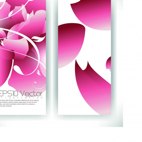     11 | Modern abstract banners vector set 11