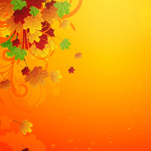   ,  2 / Autumn collage in vector, part 2