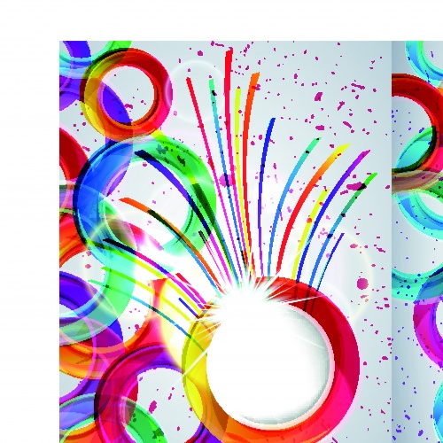 Abstract colorful vector background 7