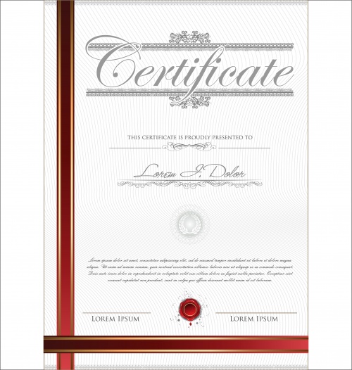 Certificate vector 22