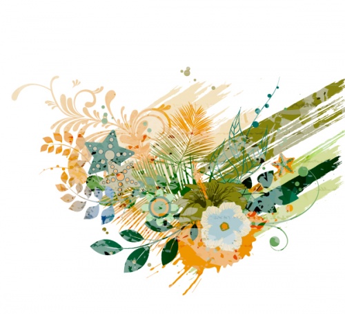 100 Floral Vector Illustrations
