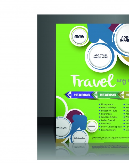       15 | Business flyer brochure and magazine cover vector 15
