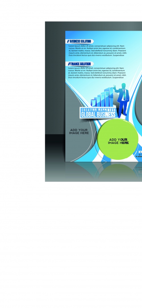        7 | Business flyer brochure and magazine cover vector 7