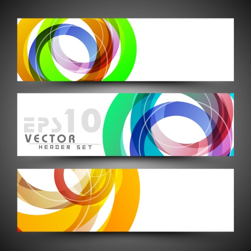 Abstract banners 10