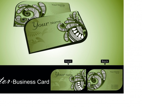     8 | Elegant business cards vector 8