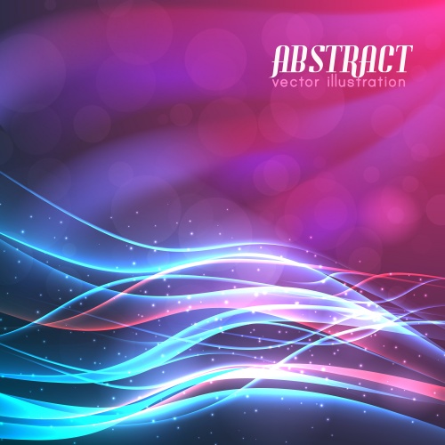Stock: Shiny wave abstract background