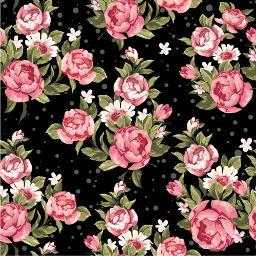 Patterns with roses